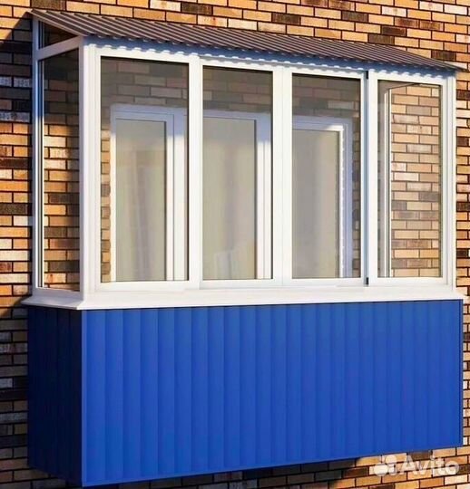 Балконы в рассрочку на заказ