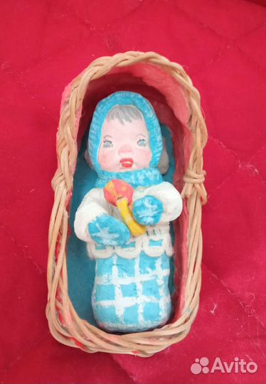 Ватная игрушка