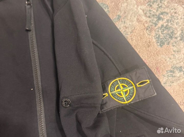 Stone island zip hoodie