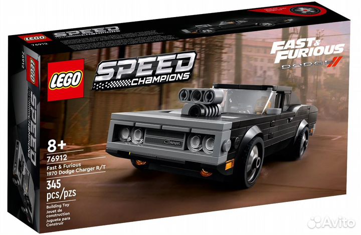 Lego Speed Champions 76912 Форсаж Dodge Charger