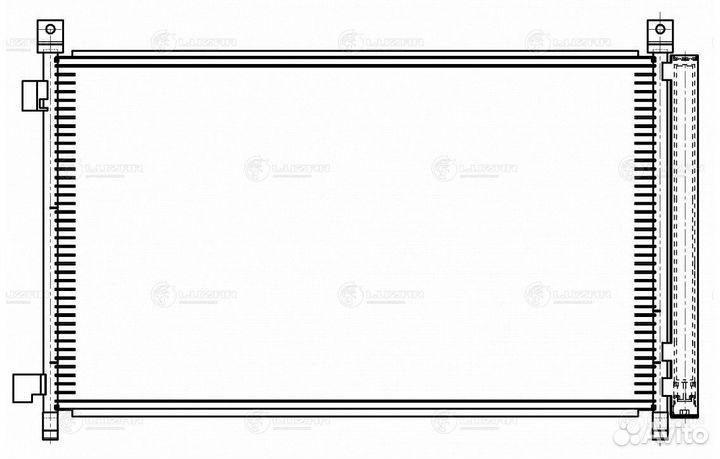 Радиатор кондиционера Ниссан X-Trail T32 14