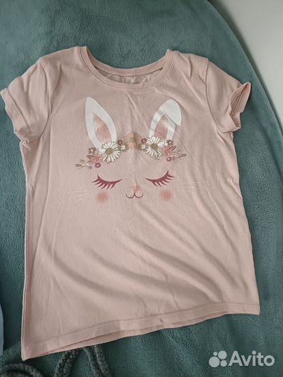 Пакетом футболки на девочку 6 лет