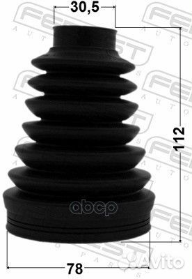 Пыльник шрус внутренний комплект 78X112X30.5 VO