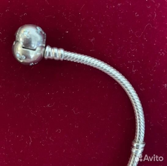 Браслет серебряный пандора
