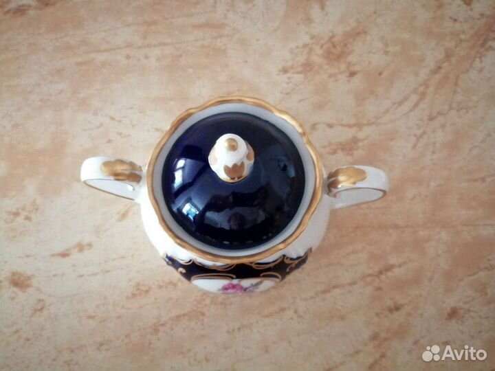 Кофейный сервиз Кобальт гдр