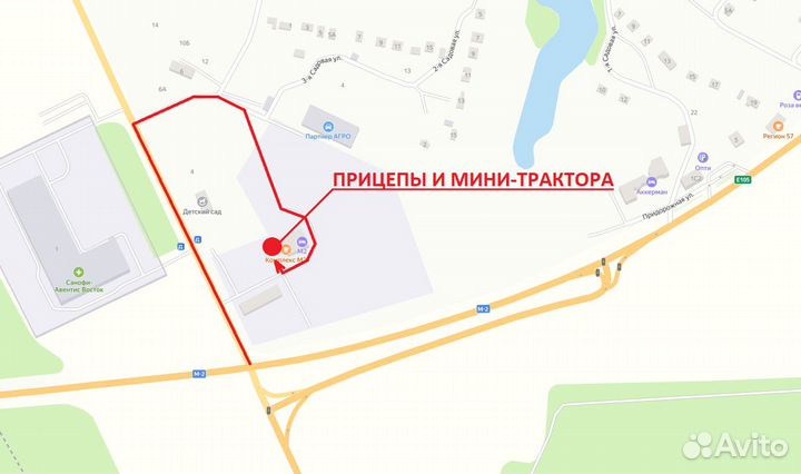 Прицеп легковой с усиленной рамой 2м*1,3м