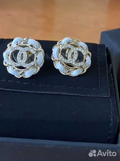 Серьги Chanel оригинал