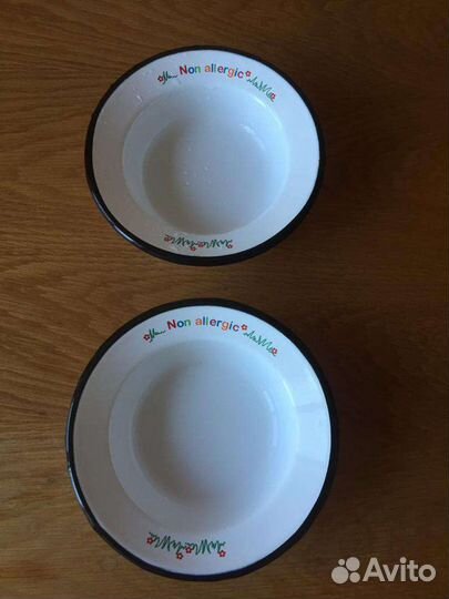 Тарелка эмалированная 2 шт