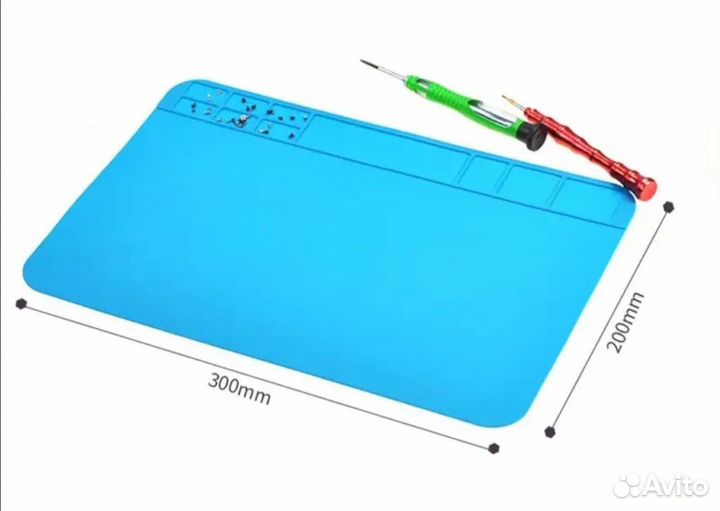 Силиконовый коврик, для пайки 30х20см