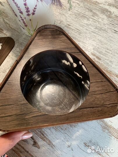 Деревянная коробка подарочная