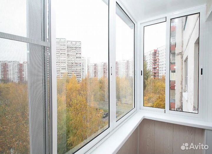 Остекление и отделка балкона и лоджии