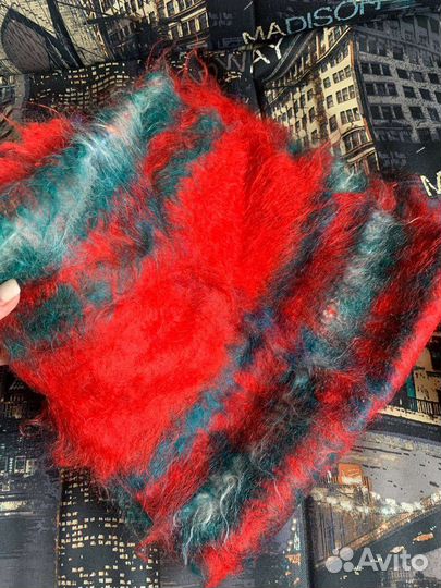 Мужские шарфы мохеровые