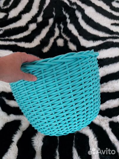 Горшки из ротанга