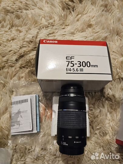 Объектив canon 75-300