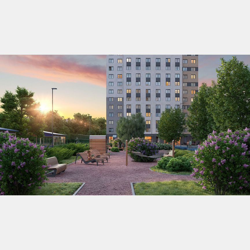 1-к. квартира, 32,5 м², 23/25 эт.