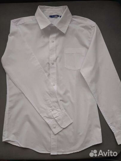 Рубашка futurino school с длинным рукавом