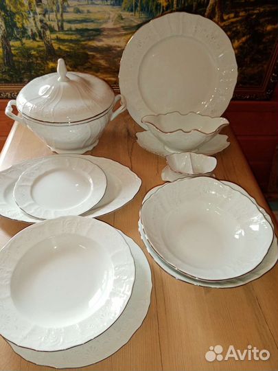 Столовый сервиз Чехия Бернадотт
