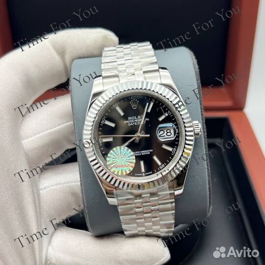 Часы мужские Rolex Datejust механика 41 мм