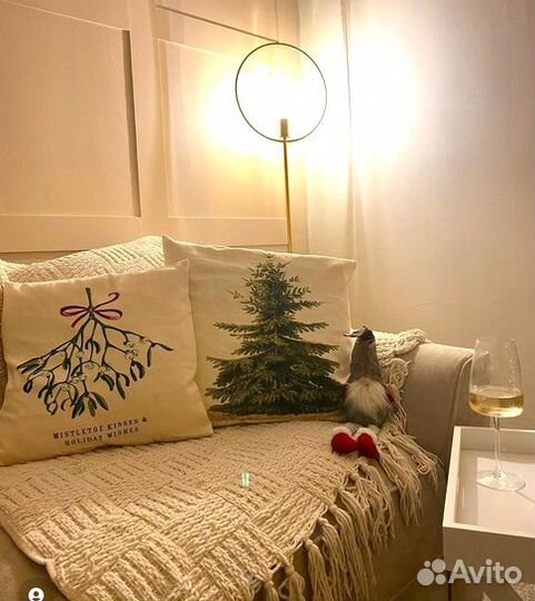 Чехол на подушку hm home h&m home zara наволочка