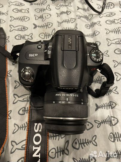 Зеркальный фотоаппарат sony a390