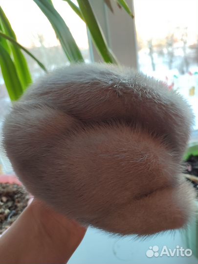 Шапка норковая женская