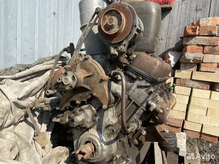Двигатель газ 53 разбор