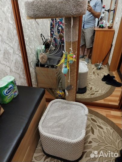 Когтеточка с домиком