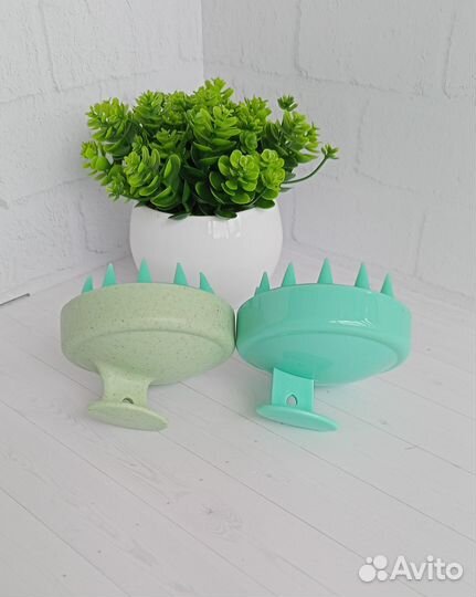 Массажная щетка для мытья головы и волос- 2 шт