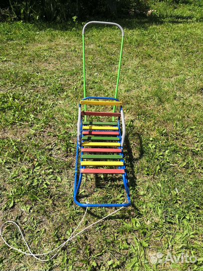 Детские зимние санки