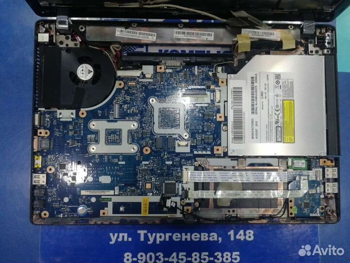 Ноутбук packard Bell tm81 на разбор