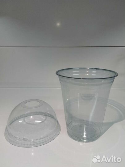 Стаканчик пластиковый, шейкерный 300 мл. пэт