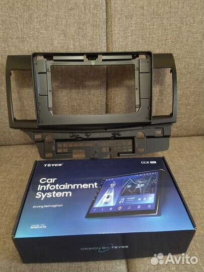 Рамка магнитолы Mitsubishi Lancer X