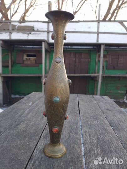 Ваза латунь