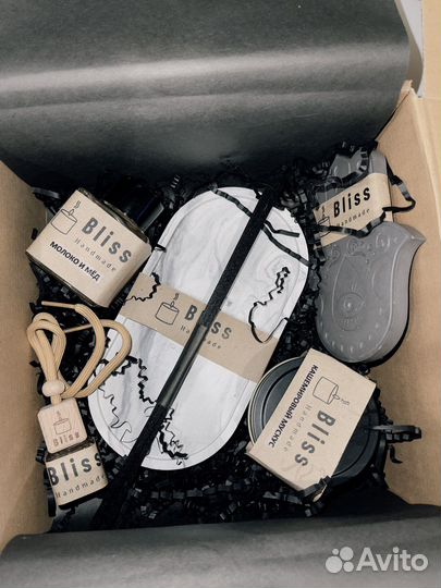 Свечи, гипс, подарок на новый год