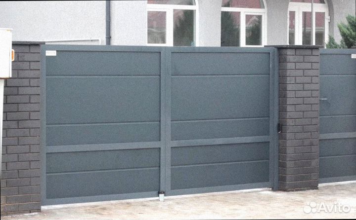 Автоматические распашные ворота
