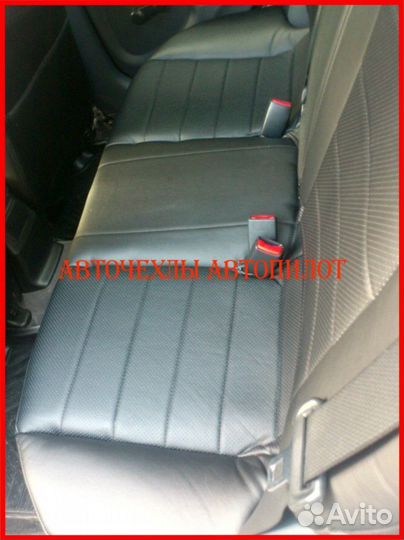 Чехлы Автопилот Nissan Almera Classic из экокожи