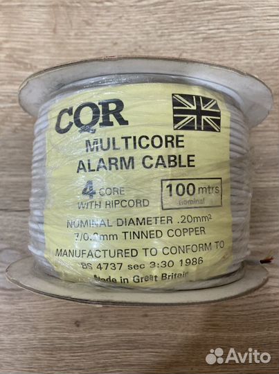 Кабель CQR 4 /0.2 Gr.Britain Оригинал 100м