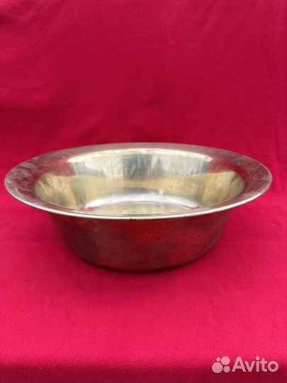 Латунный таз