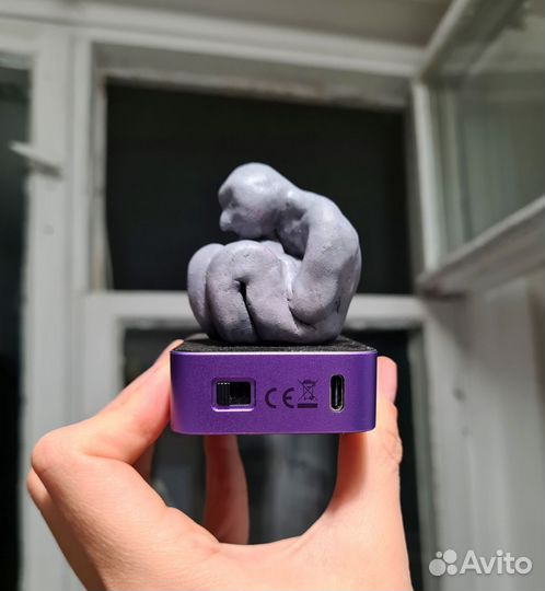 Фигура из глины Депрессивный человек