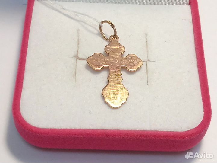 Крест золотой