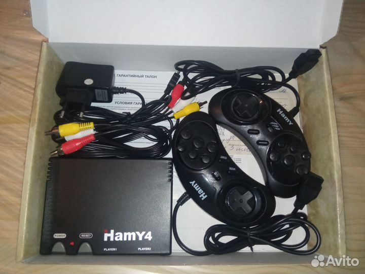 Игровая приставка Hamy4 (sega+dendy)