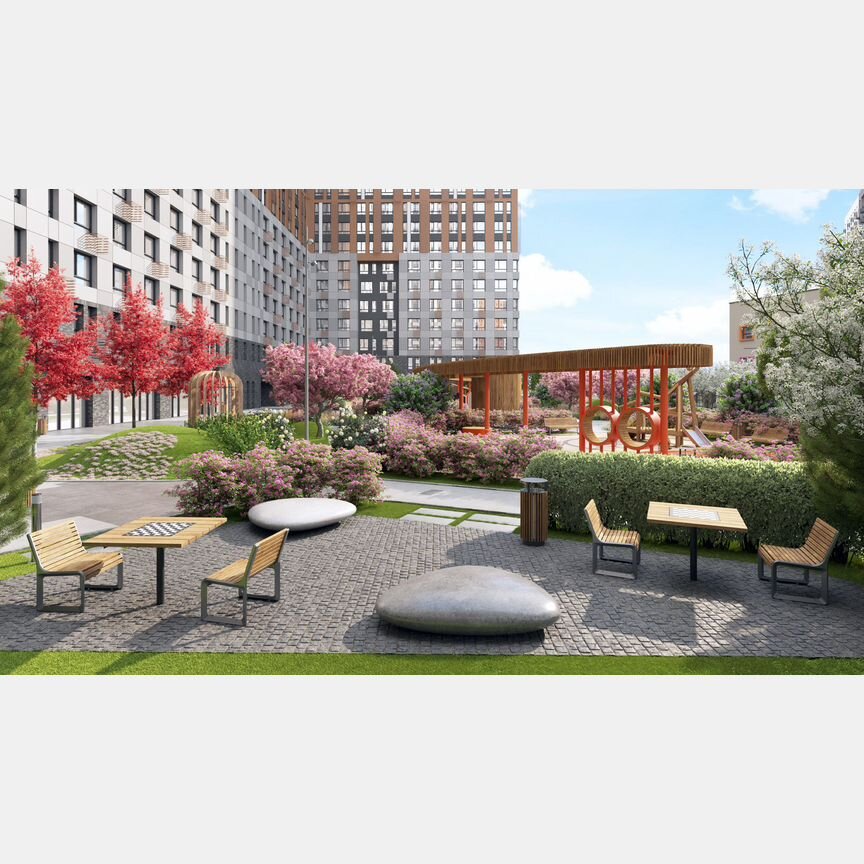 Квартира-студия, 26,9 м², 20/20 эт.