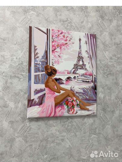 Картины по номерам на холсте с подрамником