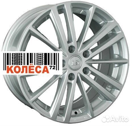 LS Wheels LS755 7.5x17 5x114,3 ET45 Dia73.1 Silver
