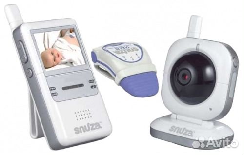 Мобильная видео няня + монитор дыхания Snuza Trio