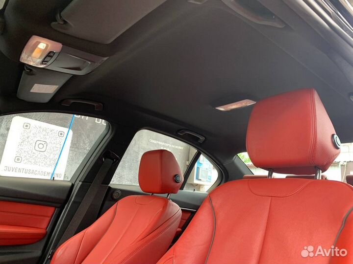 Салон BMW F30 Dakotaleder Korallrot Harman Kardon