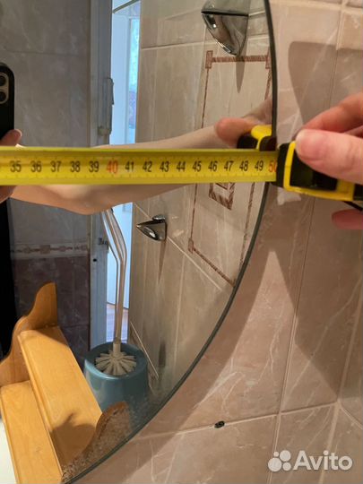 Зеркало в ванную круглое