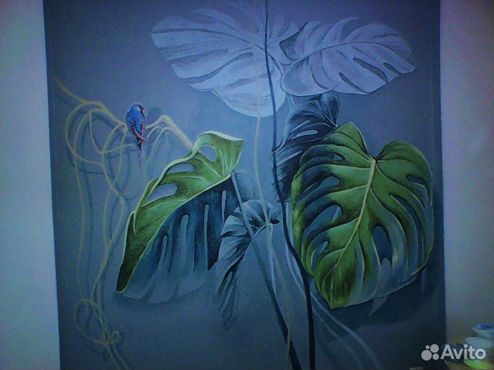 Художественная роспись стен и мебели