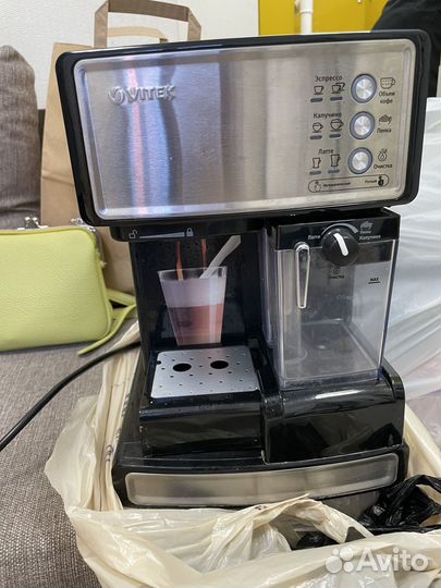 Кофемашина vitek 1514