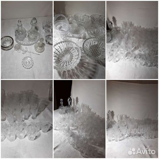 Хрустальная посуда СССР